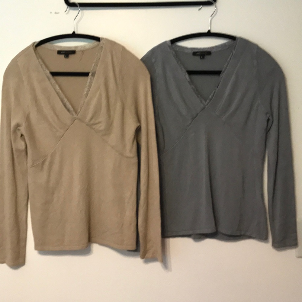 set of 2 BCBG Sweaters